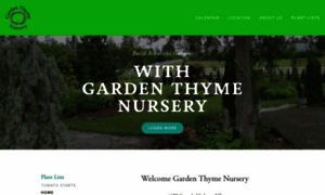 Gardenthymenursery.com thumbnail