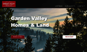 Gardenvalleyhomesandland.com thumbnail