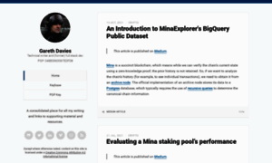 Garethtdavies.com thumbnail