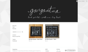 Gargantua.storenvy.com thumbnail