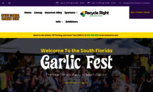 Garlicfestfl.com thumbnail