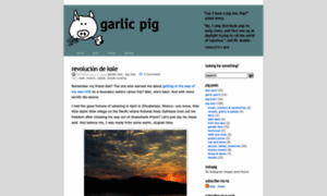 Garlicpig.com thumbnail