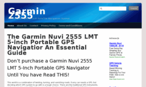 Garminnuvi2555lmt5inchportablegpsnavigator.com thumbnail