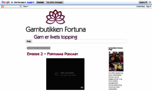 Garnbutikkenfortuna.blogspot.com thumbnail
