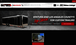 Garrettcustomtrailers.com thumbnail