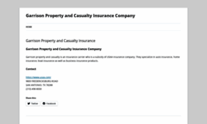 Garrisonpropertyandcasualtyinsuranceco.wordpress.com thumbnail