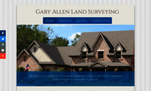 Garyallenlandsurveying.com thumbnail