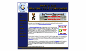 Garycoxgolf.com thumbnail