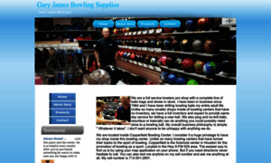 Garyjamesbowlingsupplies.com thumbnail