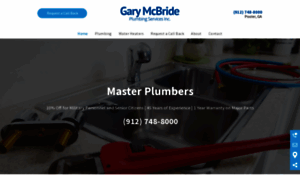 Garymcbrideplumbing.com thumbnail