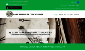 Garynewhouseclockrepair.com thumbnail