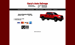 Garysautosalvage.com thumbnail