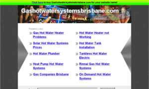 Gashotwatersystemsbrisbane.com thumbnail