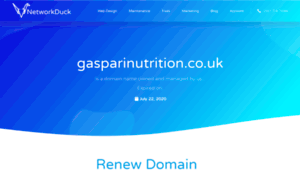 Gasparinutrition.co.uk thumbnail