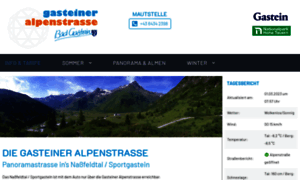 Gasteiner-alpenstrasse.at thumbnail