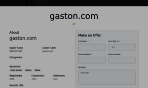 Gaston.com thumbnail