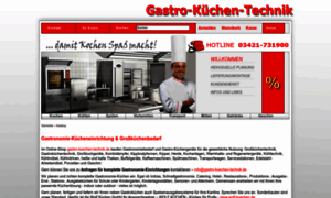 Gastro-kuechen-technik.de thumbnail