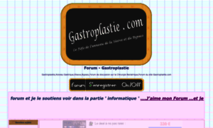 Gastro-plastie.forumactif.com thumbnail