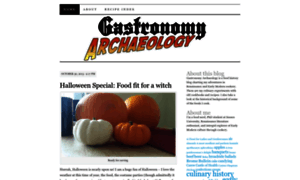Gastronomyarchaeology.wordpress.com thumbnail