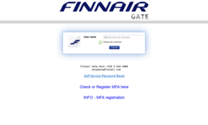 Gate.finnair.fi thumbnail