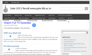 Gate2013result.in thumbnail