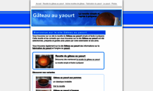 Gateau-au-yaourt.info thumbnail