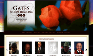 Gatesfuneralhome.com thumbnail