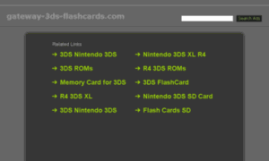 Gateway-3ds-flashcards.com thumbnail