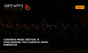 Gatewaysmusicfestival.org thumbnail