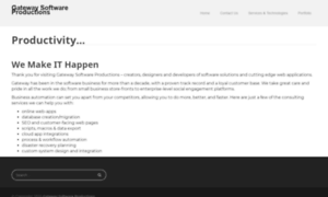Gatewaysoftware.ca thumbnail