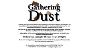 Gathering-dust.co.uk thumbnail