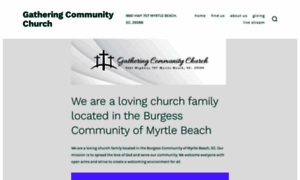 Gatheringcommunitychurch.com thumbnail