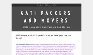 Gatipackersandmovers.yolasite.com thumbnail