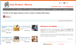 Gatipackersmovers.co.in thumbnail