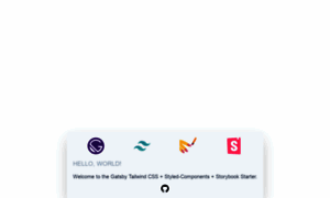 Gatsby-tailwind-styled-components-storybook-starter.netlify.com thumbnail