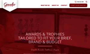 Gaudio-awards.com thumbnail
