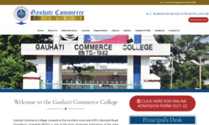 Gauhaticommercecollege.in thumbnail