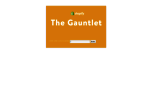 Gauntlet.shopify.com thumbnail