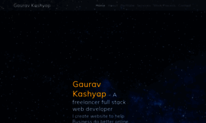 Gauravkashyap.com thumbnail