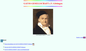 Gauss-goettingen.de thumbnail
