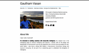 Gauthamvasan.github.io thumbnail