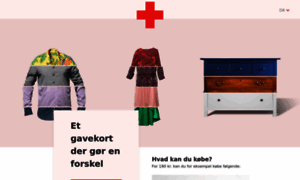 Gavekort.rodekors.dk thumbnail