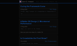 Gavinhoward.com thumbnail