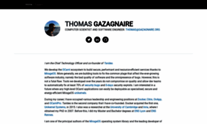 Gazagnaire.org thumbnail