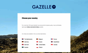 Gazellebikes.com thumbnail