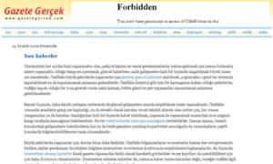 Gazetegercek.com thumbnail