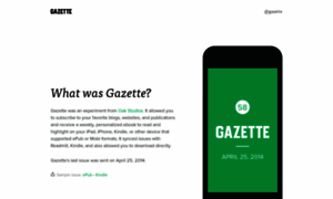 Gazette.io thumbnail