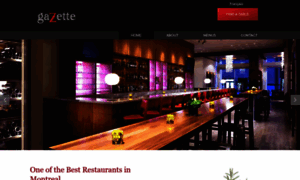 Gazetterestaurantmontreal.com thumbnail