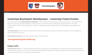 Gaziantepbbspor.com thumbnail
