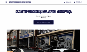 Gaziantepmercedesckmaveyeniyedekparca.business.site thumbnail